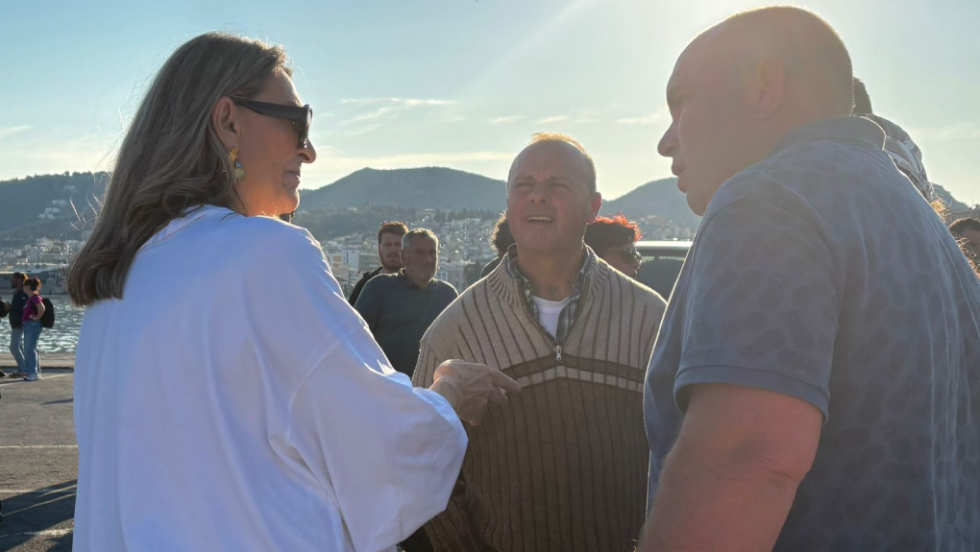 Η Πέτη Πέρκα στη Λέσβο: «Οργανωμένη επιβίωση ή κατάρρευση» το δίλημμα των κτηνοτρόφων